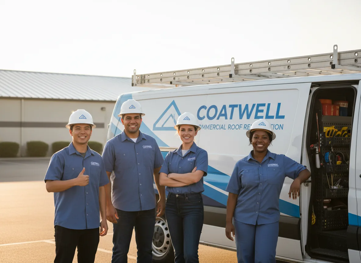 Commercial roof coating company in Medon, TN